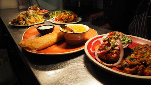 Free Platter of Foods Stock Photo