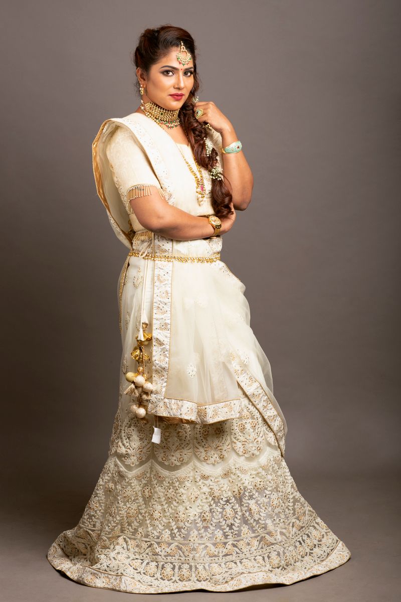 White Lehenga Choli