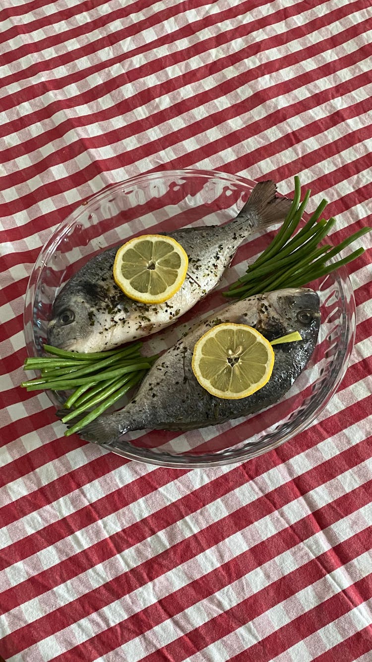 Fish With Lemon Slices