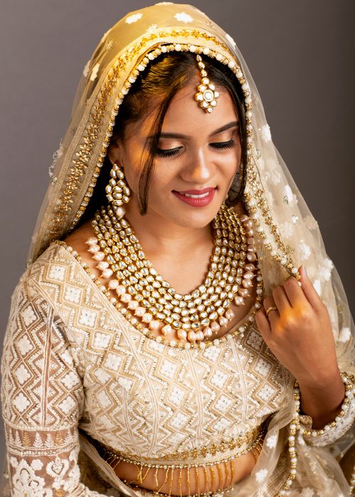 Bridal jewellery look by Designaari