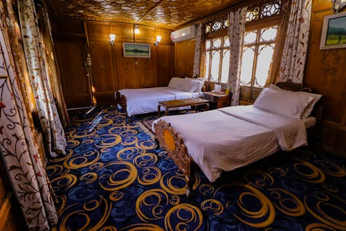 Foto profissional grátis de camas, capacho, carpete