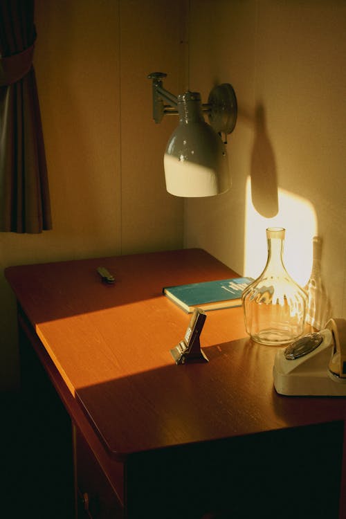 Sun Shining on a Desk 