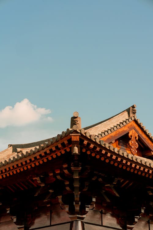 Gratis arkivbilde med arkitektur, Asiatisk, blå himmel