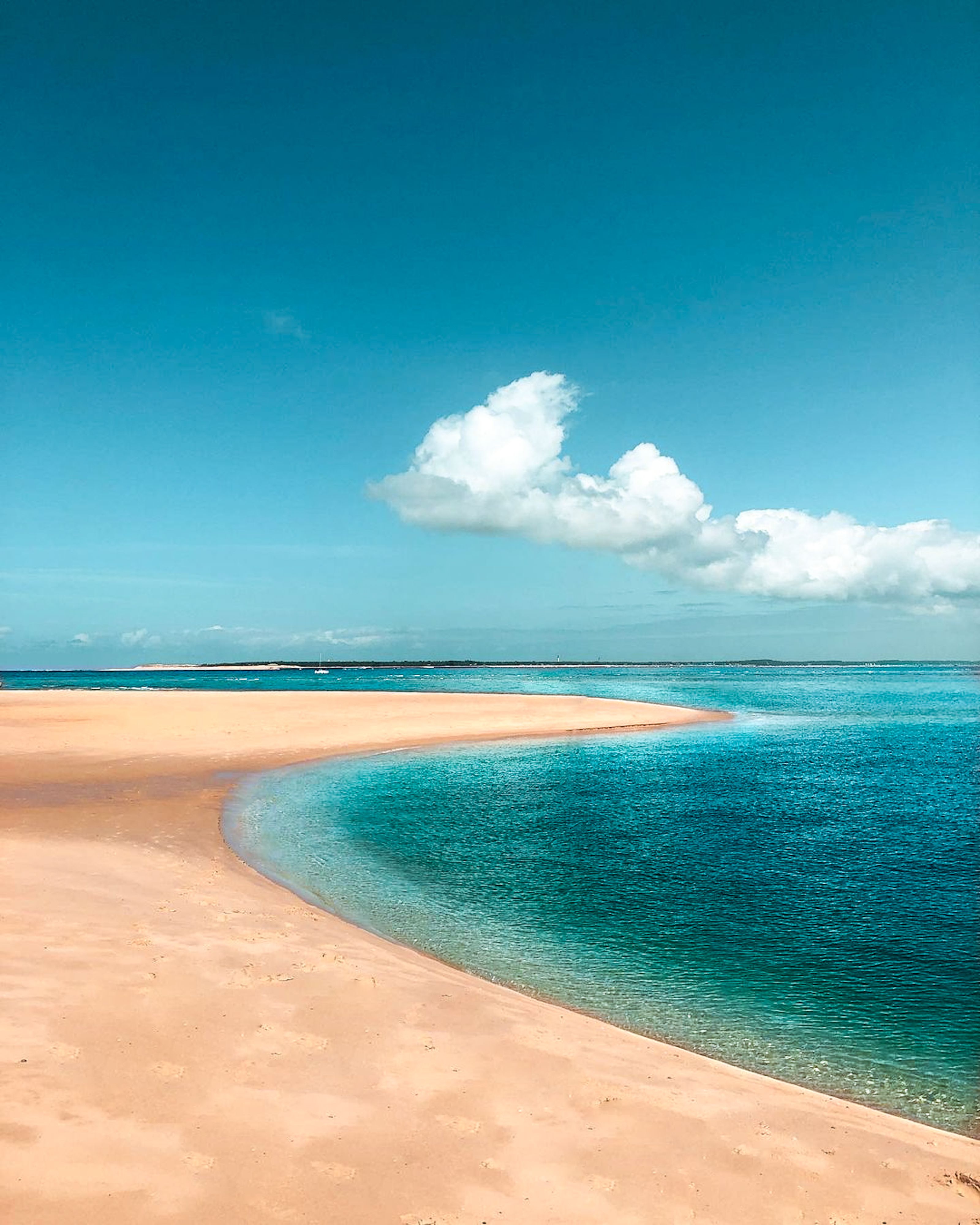 Photo of Beach Under Blue Sky · Free Stock Photo