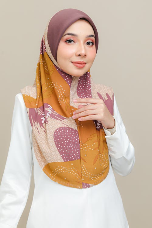 亞洲女人, 伊斯蘭, 传统服装 的 免费素材图片