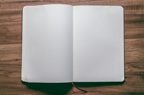 Cuaderno Con Páginas En Blanco