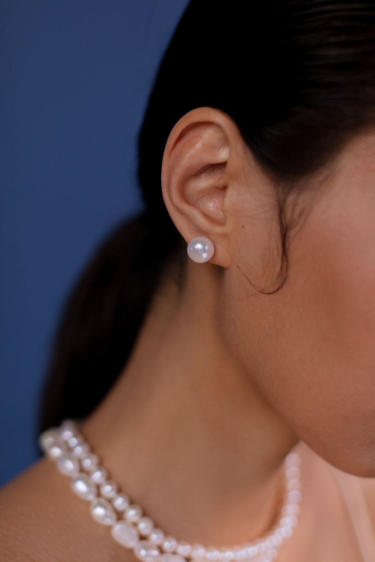 Pearl Stud Earrings