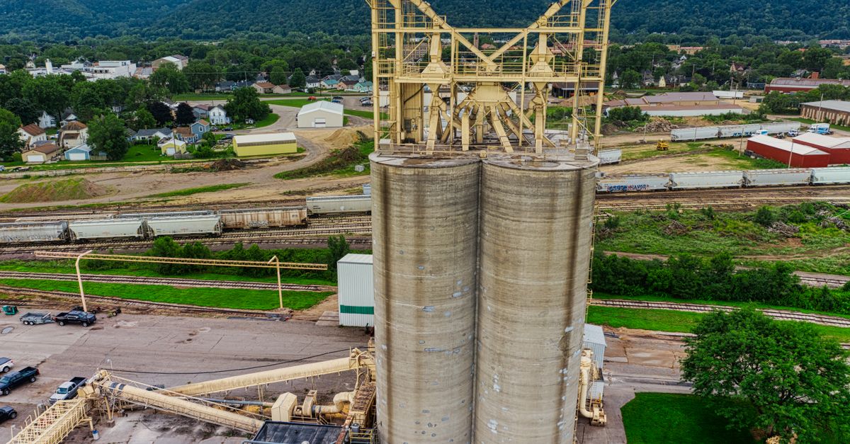 Storage Tanks in a Production Plant · Free Stock Photo
