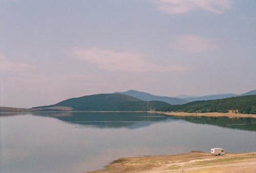 dağ, doğa, drone çekimi içeren Ücretsiz stok fotoğraf