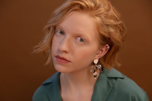 Portrait of a Woman with a Silver Earring