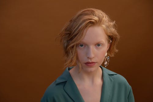 Portrait of a Woman with a Silver Earring