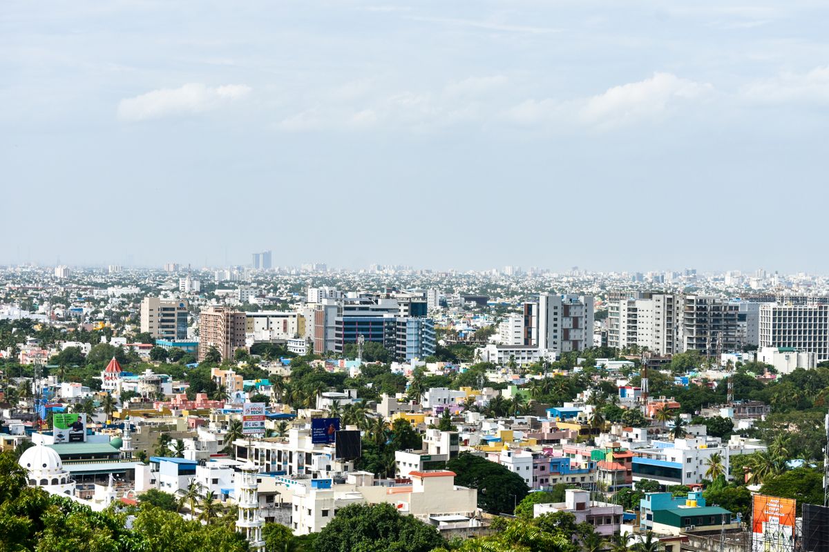 Tathawade Pune aerial view - premium residential location