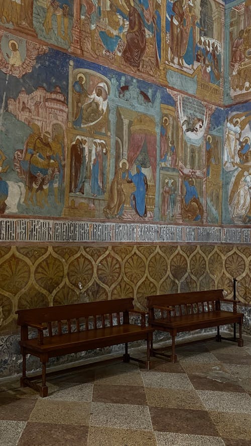 A Fresco in a Church