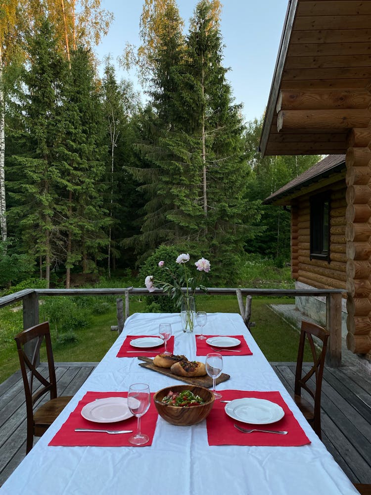 Table On A Terrace 