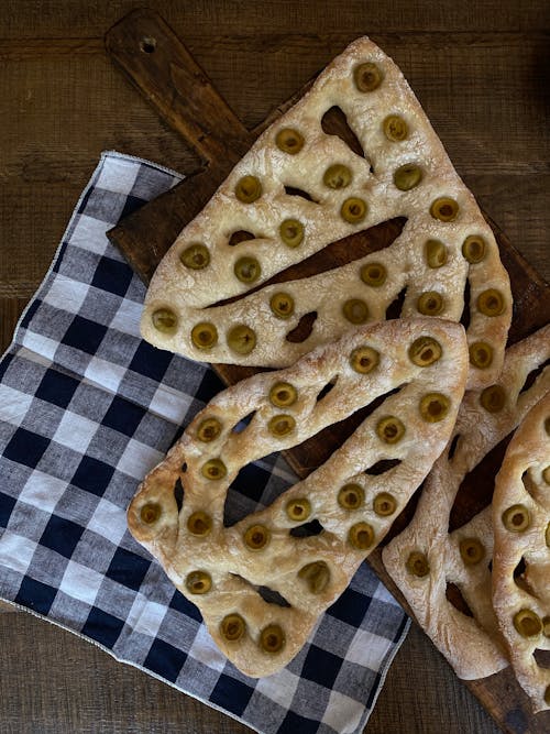 Brown Bread on Brown Wooden Chopping Board