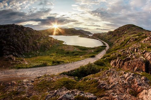 Free stock photo of mountain lake, mountains Stock Photo