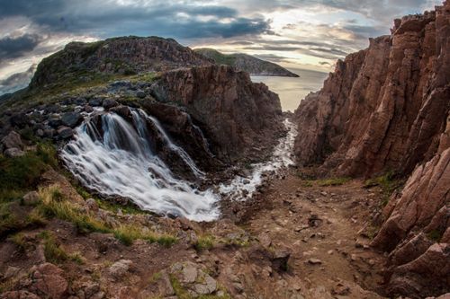 Free stock photo of mountains, waterfall Stock Photo