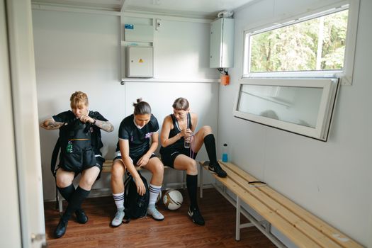 Women Sitting on the Bench