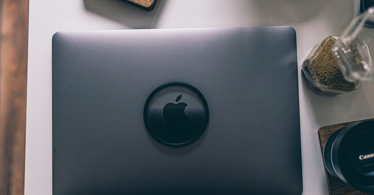 A Gray Macbook on the Table · Free Stock Photo