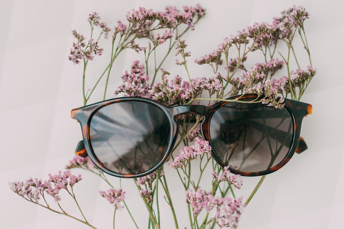 A Black Framed Sunglasses