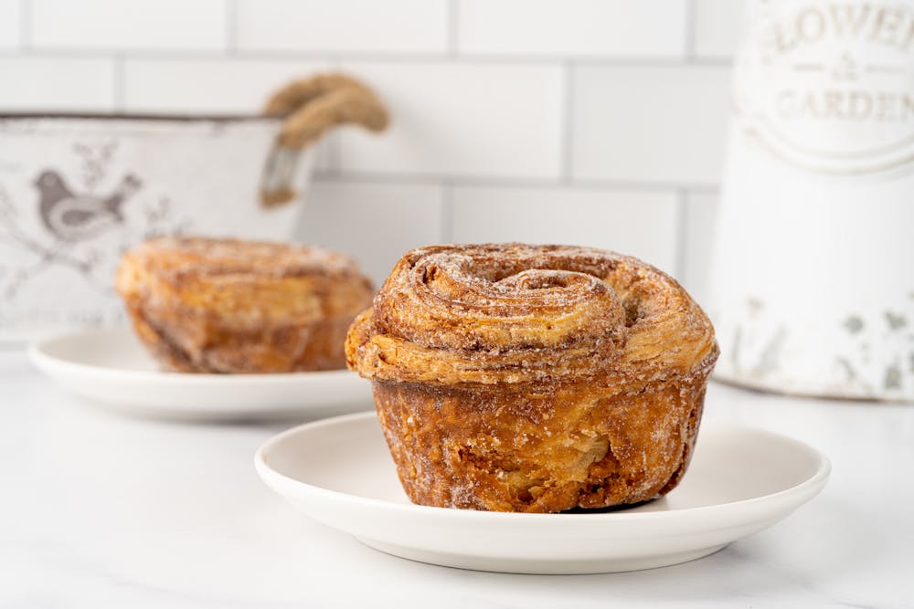 Cinnamon Roll Croissant Bake
