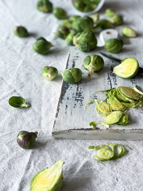 Free Close-up of Brussels Sprouts  Stock Photo