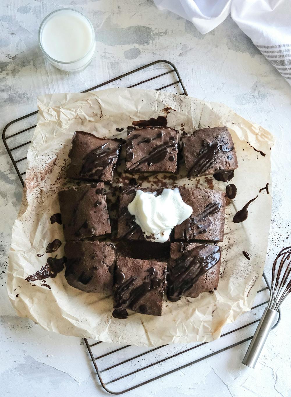 Chocolate Condensed Milk Brownies