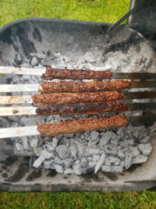 คลังภาพถ่ายฟรี ของ kabab, บาร์บีคิว, เคบับ