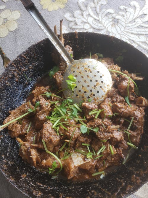 Ingyenes stockfotó karahi, karrahi, marhahús témában
