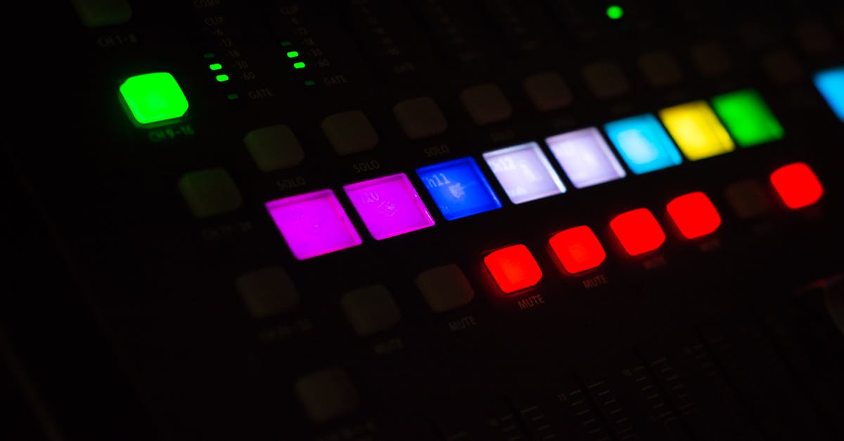 Free stock photo of audio, audio mixer, buttons