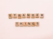 Stranger Things Letter Tiles