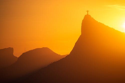 Free Rio De Janeiro during a Sunset Stock Photo