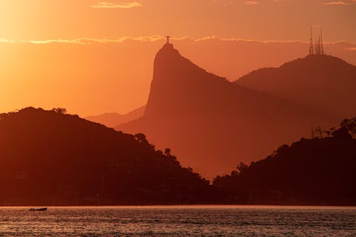 Free 
Rio De Janeiro during a Sunset Stock Photo