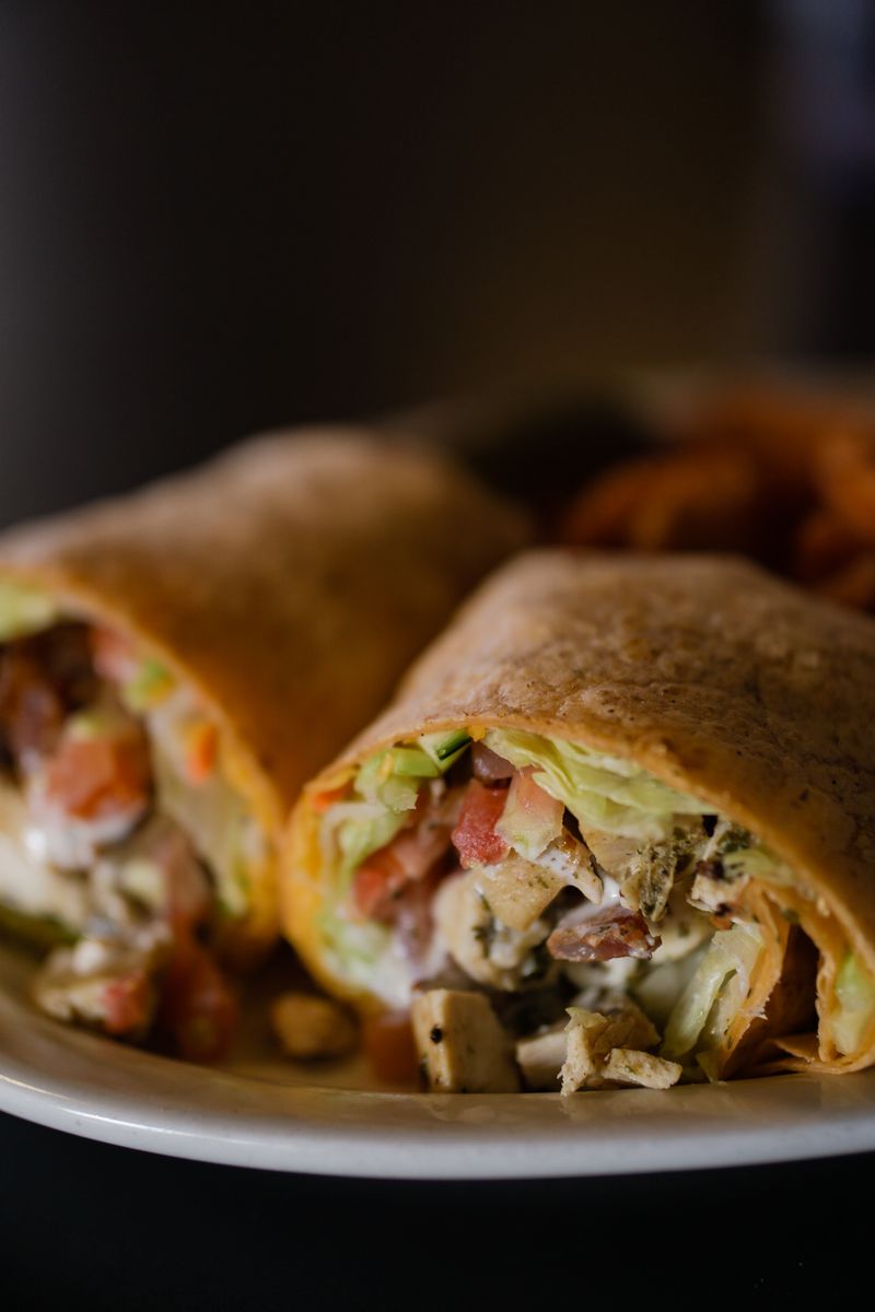 Bacon Cheese Burger Wrap from PIZZA & STEAK MASTER in Philadelphia