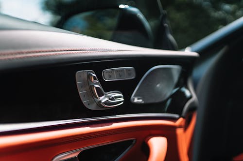 Close up of Buttons in a Car