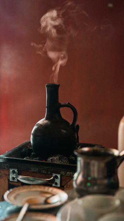 Jebena coffee pots
