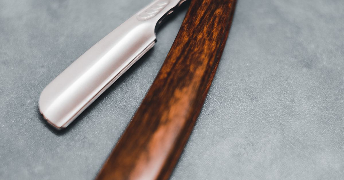New Sharp Razor A Sharp Straight Razor · Free Stock Photo