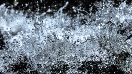 Close-up of Water Splashing