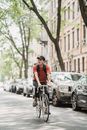 Free stock photo of adult, bike, city