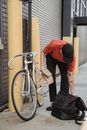 Free stock photo of adult, bike, business