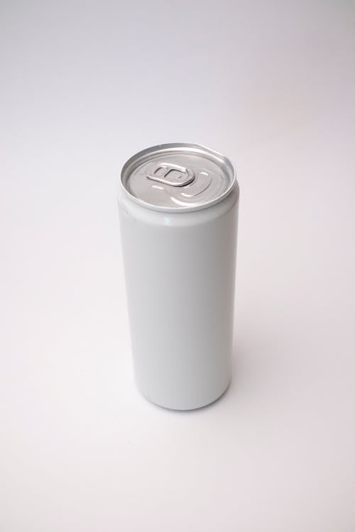 White Can in Close Up Photography