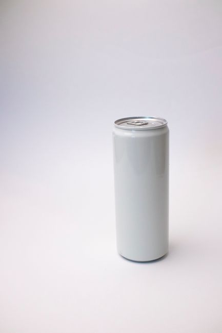 Simple and clean mockup of a blank white can on a neutral background, ideal for branding projects. Simple and clean mockup of a blank white can on a neutral background, ideal for branding projects.