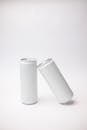 White Cans in White Surface