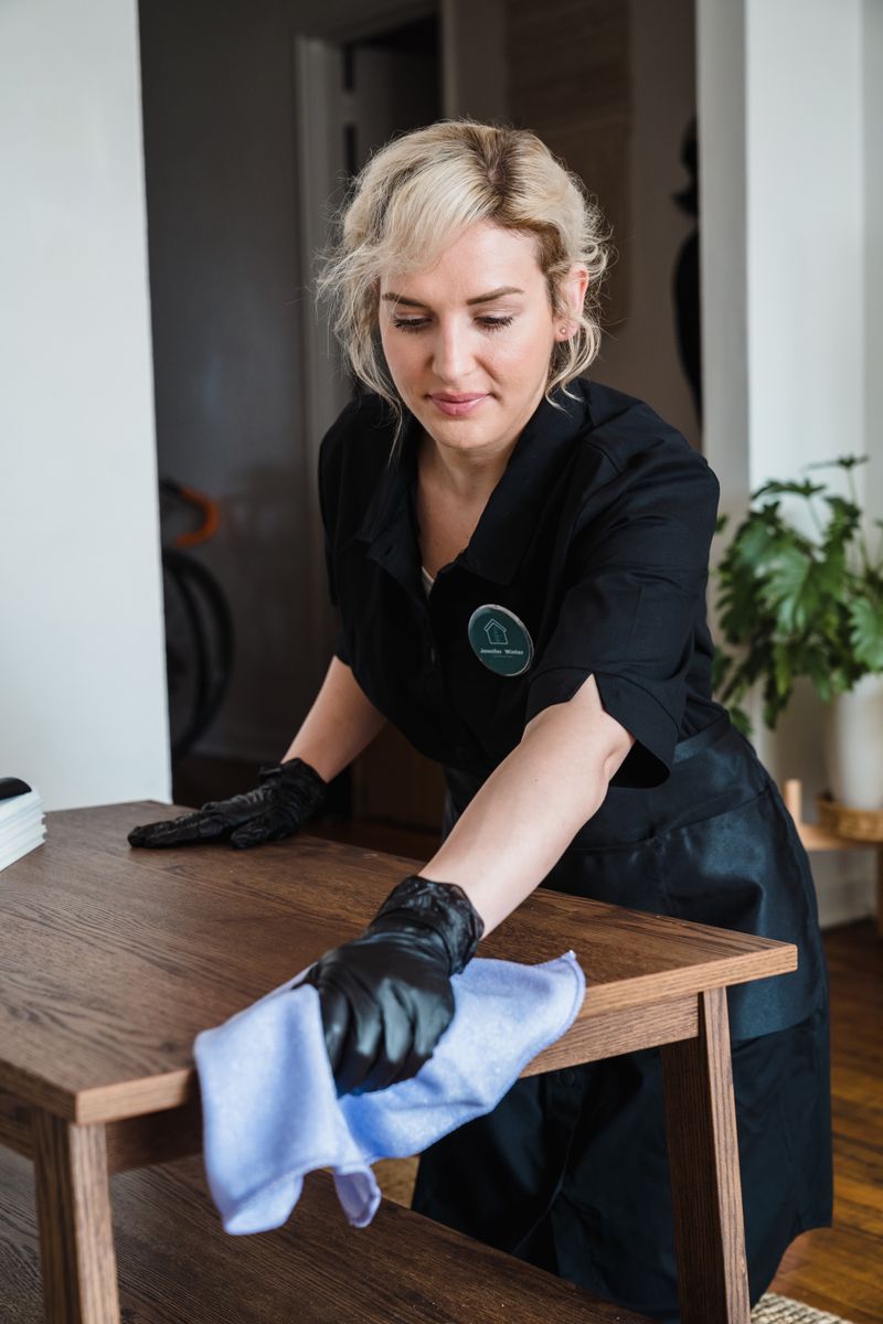 Entretien soigné d'un intérieur