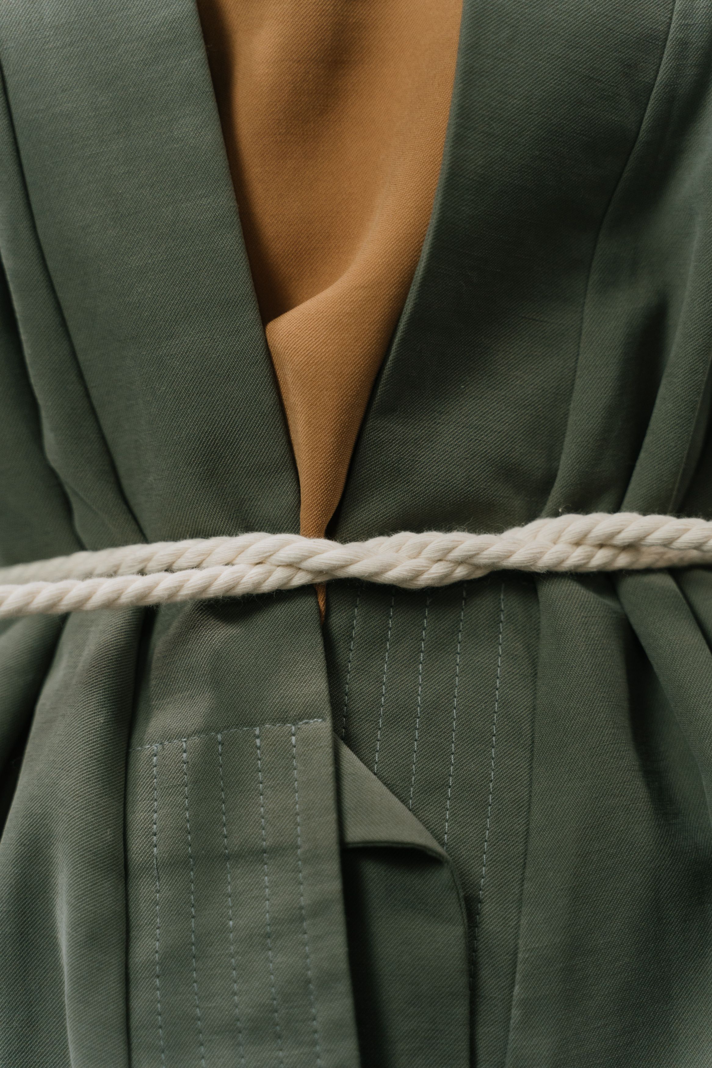 Close-up of Person being Tied with a Rope · Free Stock Photo