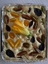 Vegetable Salad on Silver Foil