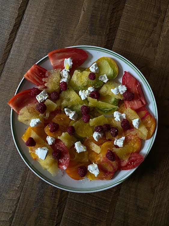 Fruits Salad in a Plate