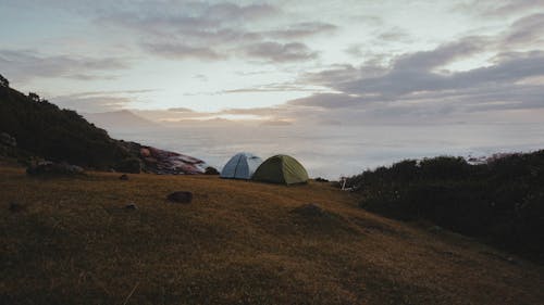 Tents in the Camping Site