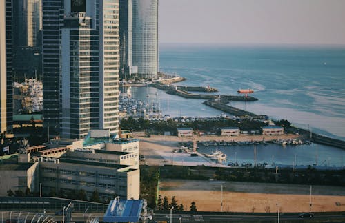 High-rise Buildings Near Sea