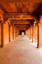A Hallway with Pillars